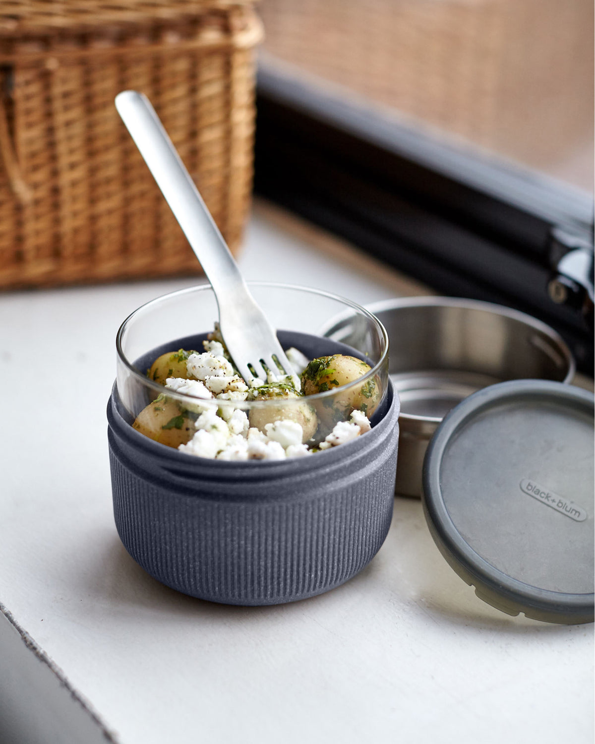 Black+Blum Glass Lunch Pot & Case
