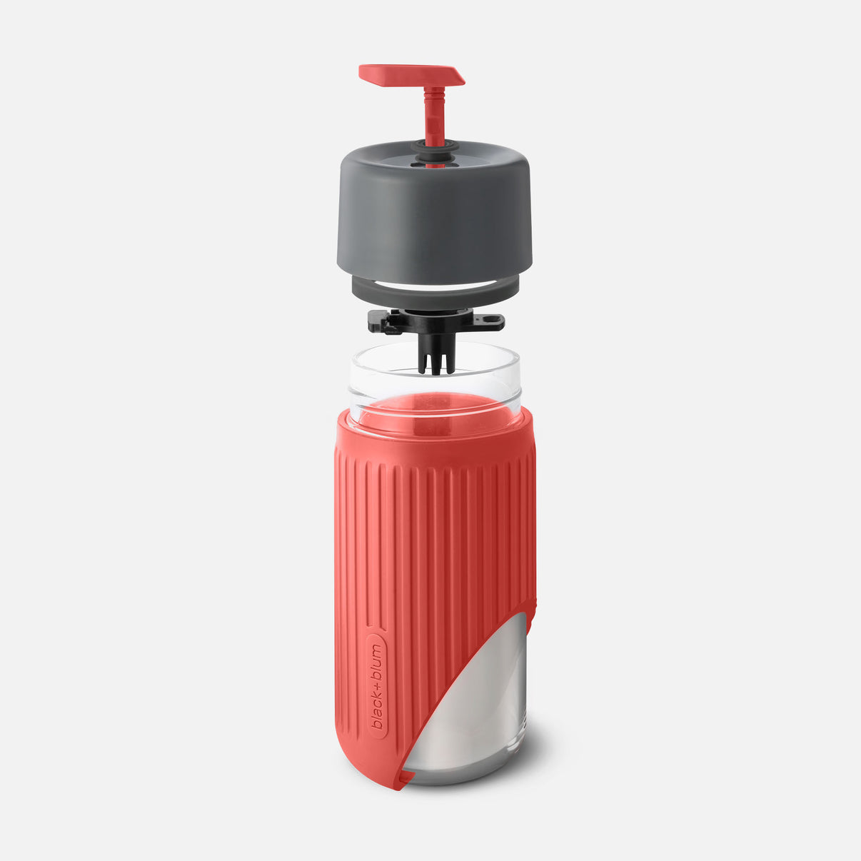 Free, Leak Blum USA | and Cup | Eco-Friendly Black+Blum Proof, Travel Sustainable, – | 100% BPA Reusable, Black Black+Blum Glass