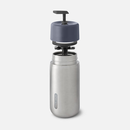 Harrods Silicone Grip Water Bottle - Grey - One Size