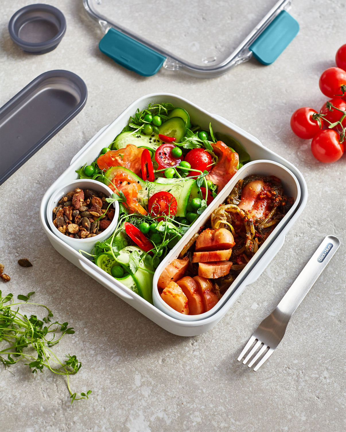 black + blum Small Stainless Steel Lunch Box - Piccantino Online Shop  International