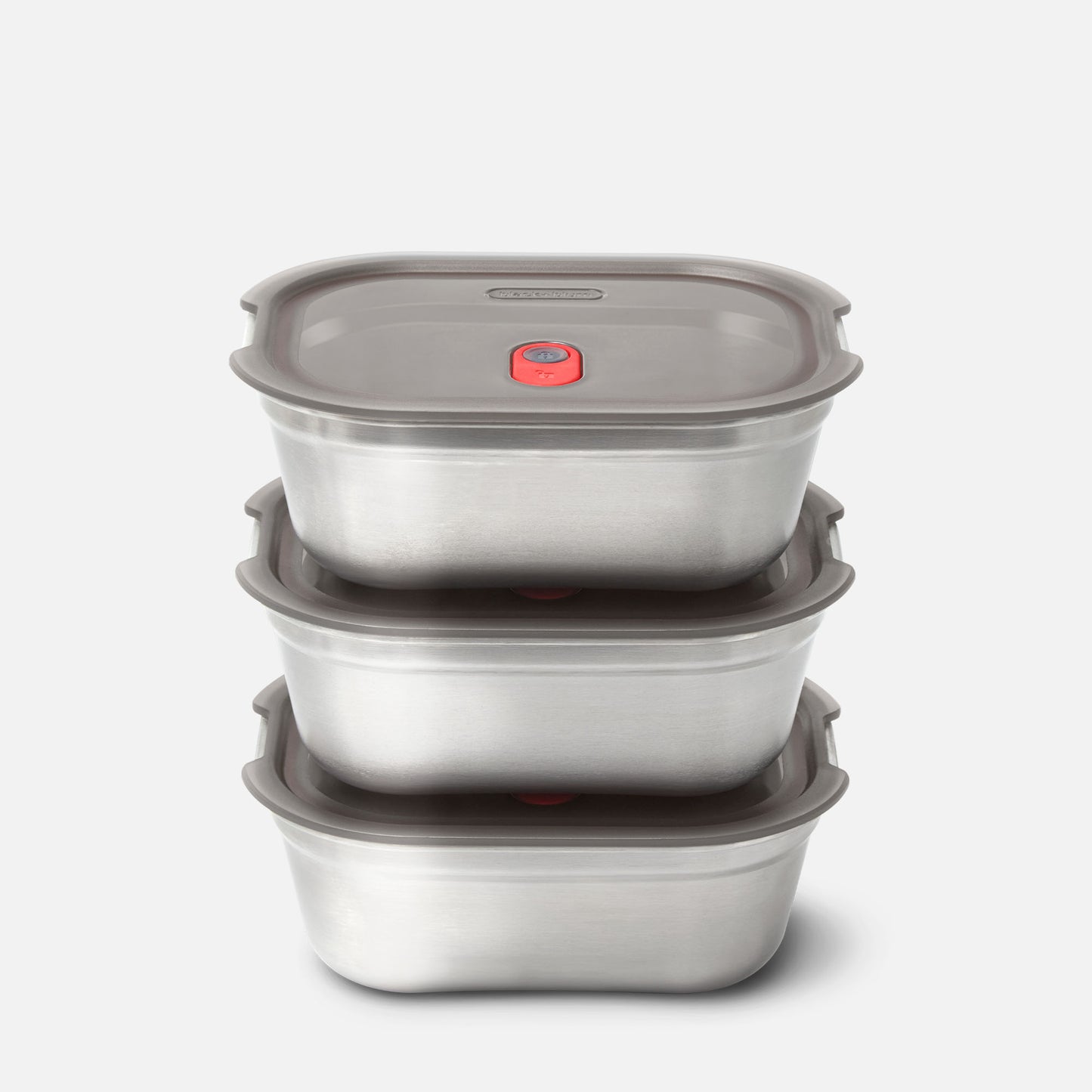 Meal Prep Lunch Kit: 3 Stainless Steel Storage Containers + Bag