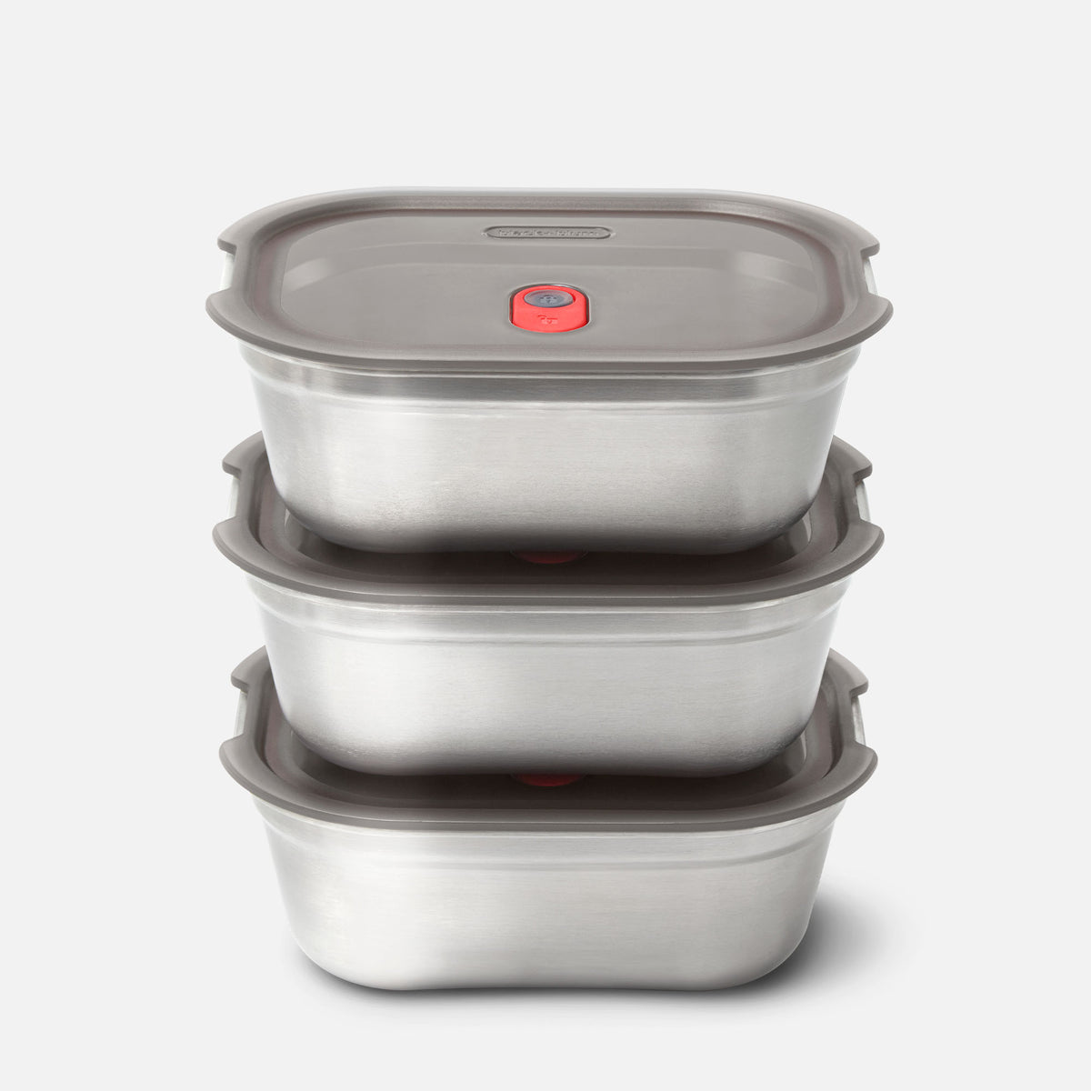 Black+Blum | Stainless Steel Meal Prep Food Box Set Of 3 | Reusable ...