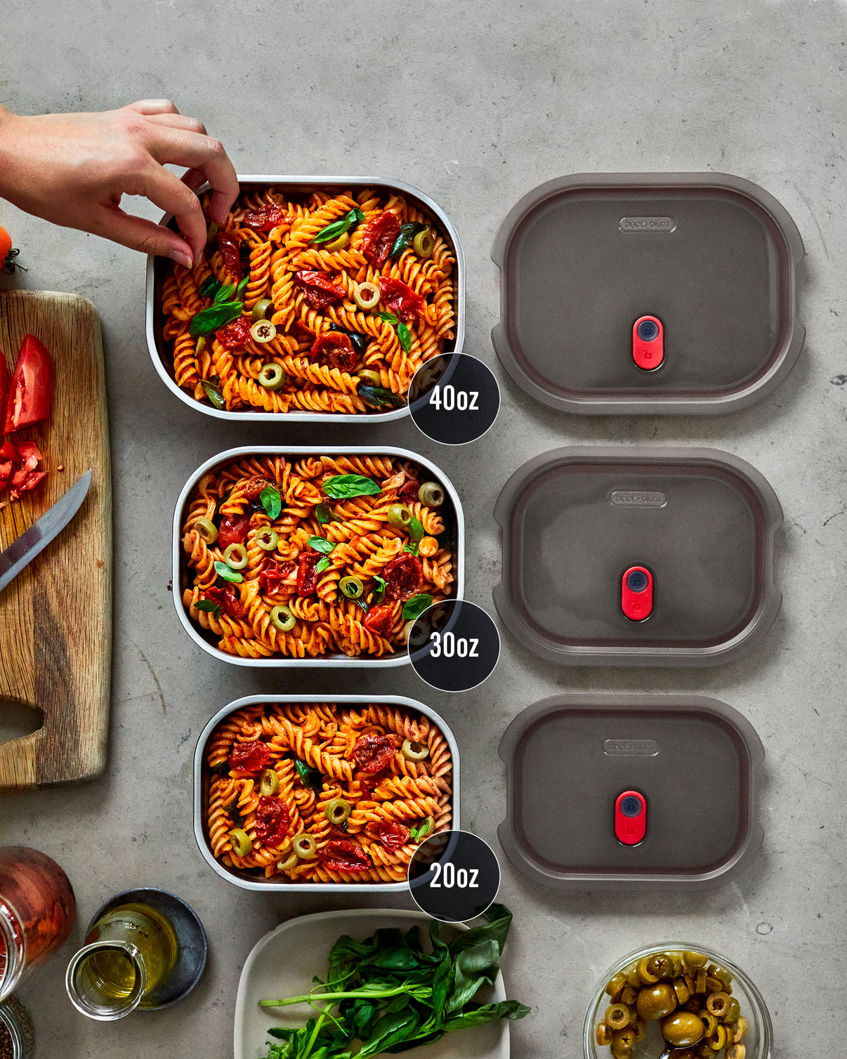 Ello Single-Compartment Glass Meal Prep Containers Review - Best Of Meal  Prep