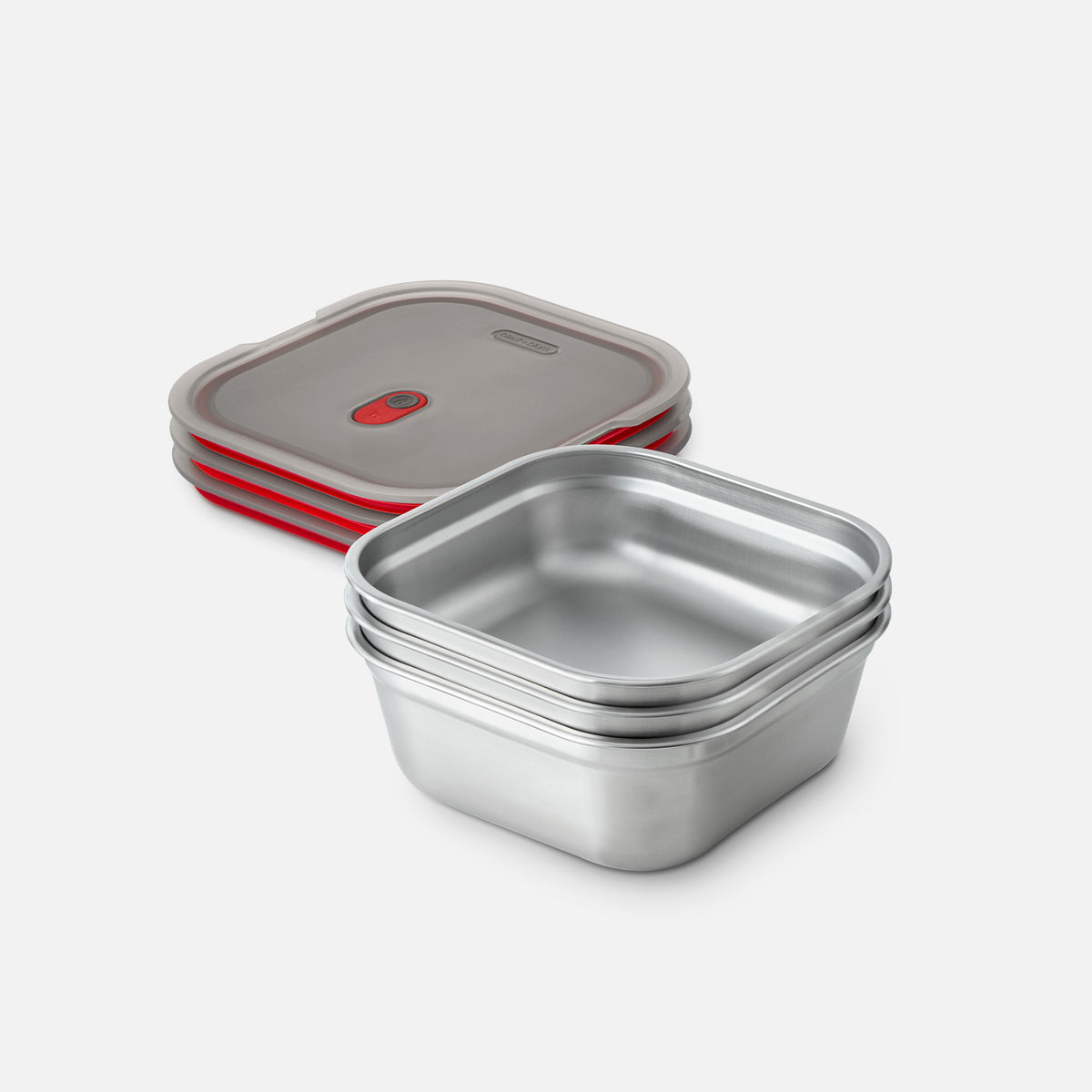 Black+Blum Microwavable Steel Food Box Set